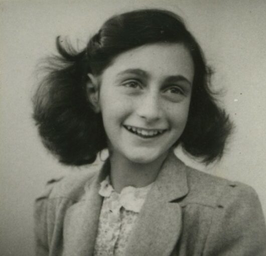 Passport picture of Anne Frank