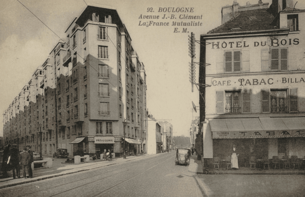 Carte postale - Boulogne-Billancourt - Avenue J-min